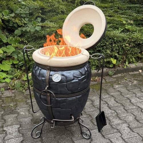 Tandoor feuerherz mit - tandoor, ‚feuerherz‘