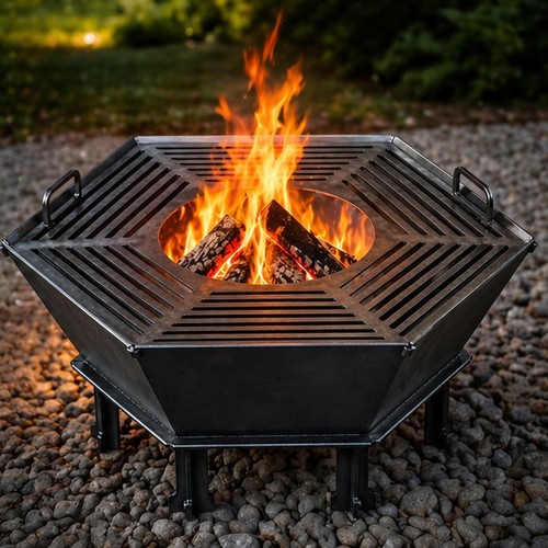 76cm feuerschale grill - 76cm,