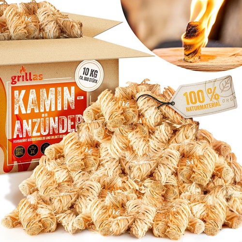 Grillas bio anzünder - bio, 10
