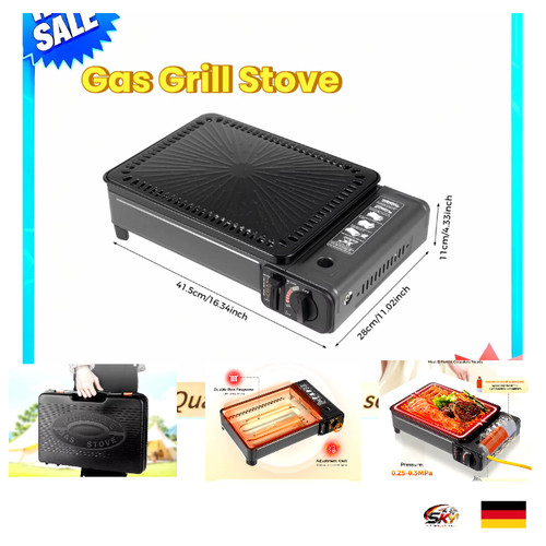 Butan grill tragbarer - tragbarer, gasherd