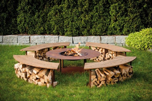 Grillplatz circle grill - circle,