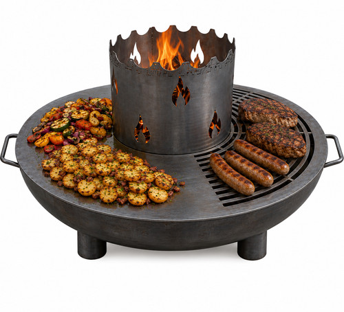 Grillplatte für feuerschale - grillplatte,