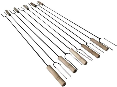 10x xxl grillspieß lagerfeuer - grillspieß,