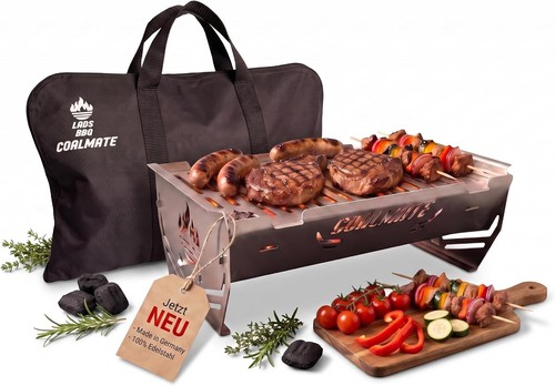 Coalmate edelstahl reisegrill - coalmate,