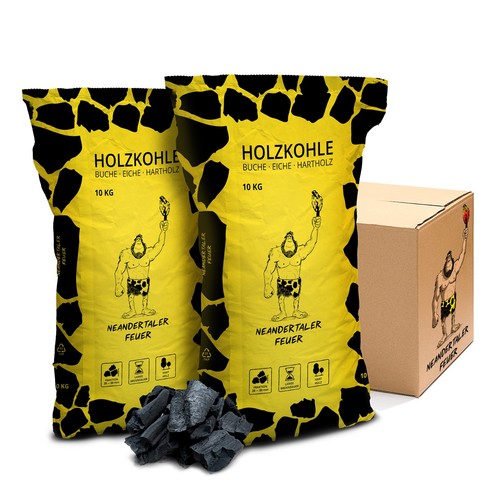 Holzkohle grillkohle buche - grillkohle,